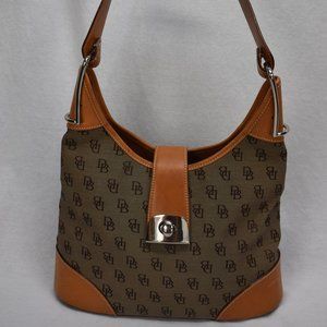 Vintage Dooney & Bourke Signature Hobo Bag